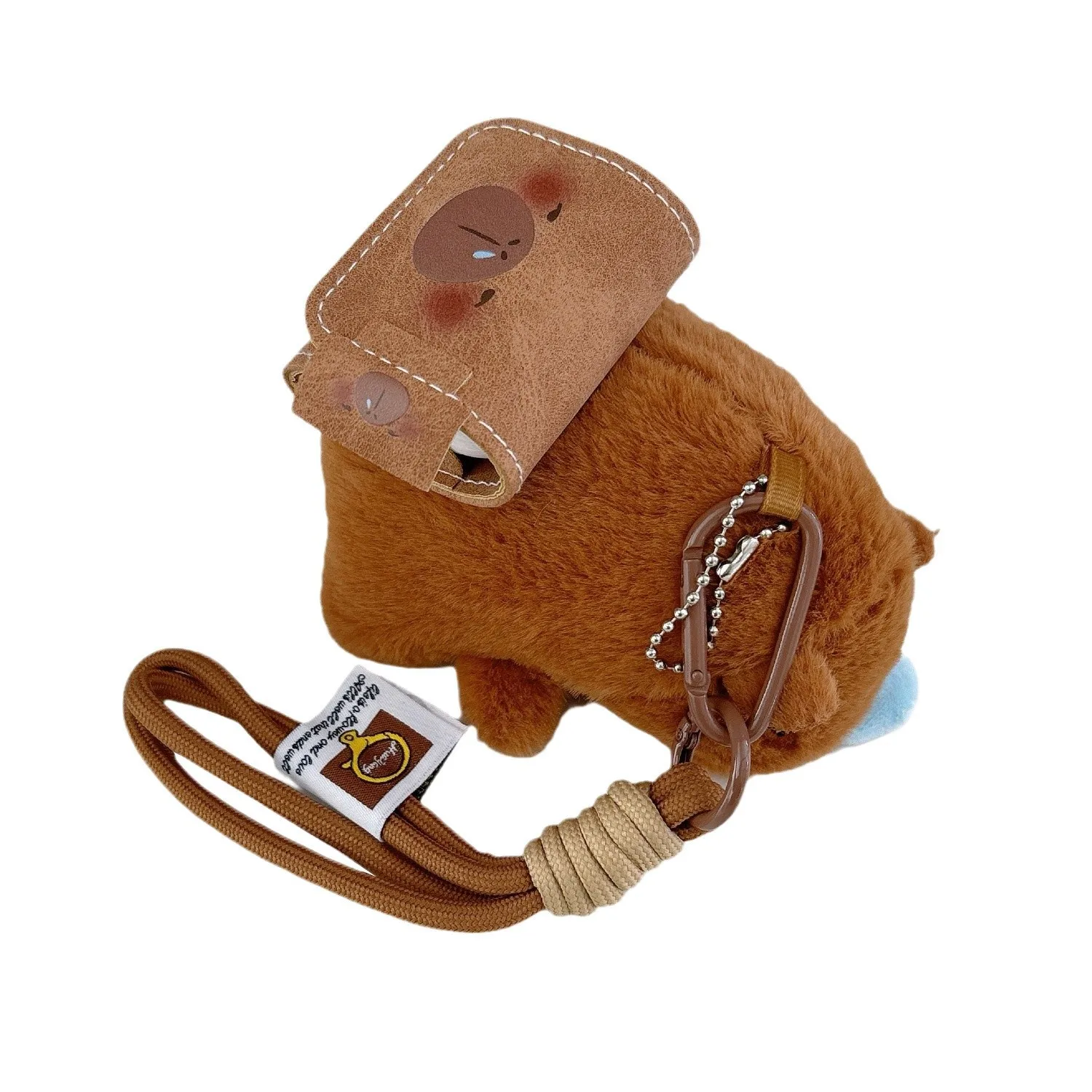 Plüsch Haustiere Puppe Fall Für Apple Airpods Pro 1 2 Fall 3 Kopfhörer Lade Box Headset Abdeckung Mädchen Herbst winter Flauschigen ﻿