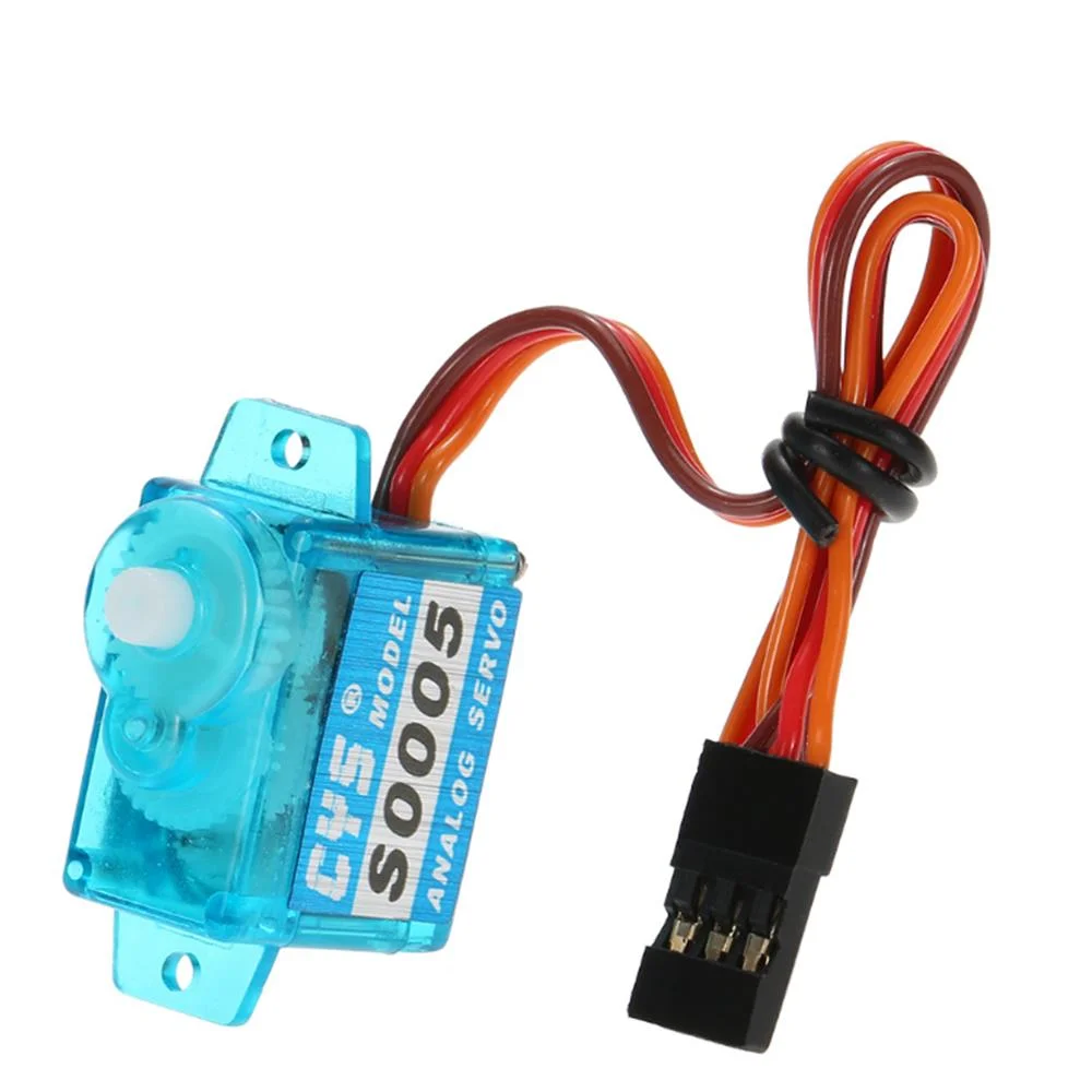 CYSModel S0005 5g Micro Plastic Gear Analog Standard Servo for RC Micro Airplane Fixed-Wing Helicopter Drones DIY Parts