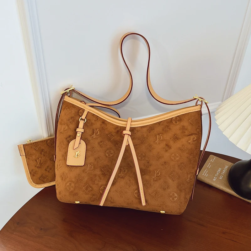 

Elegant Popular Leather Shoulder Bag For Women, Crossbody Messenger Handbags, Classic Design Luxury Brand Tote Bags