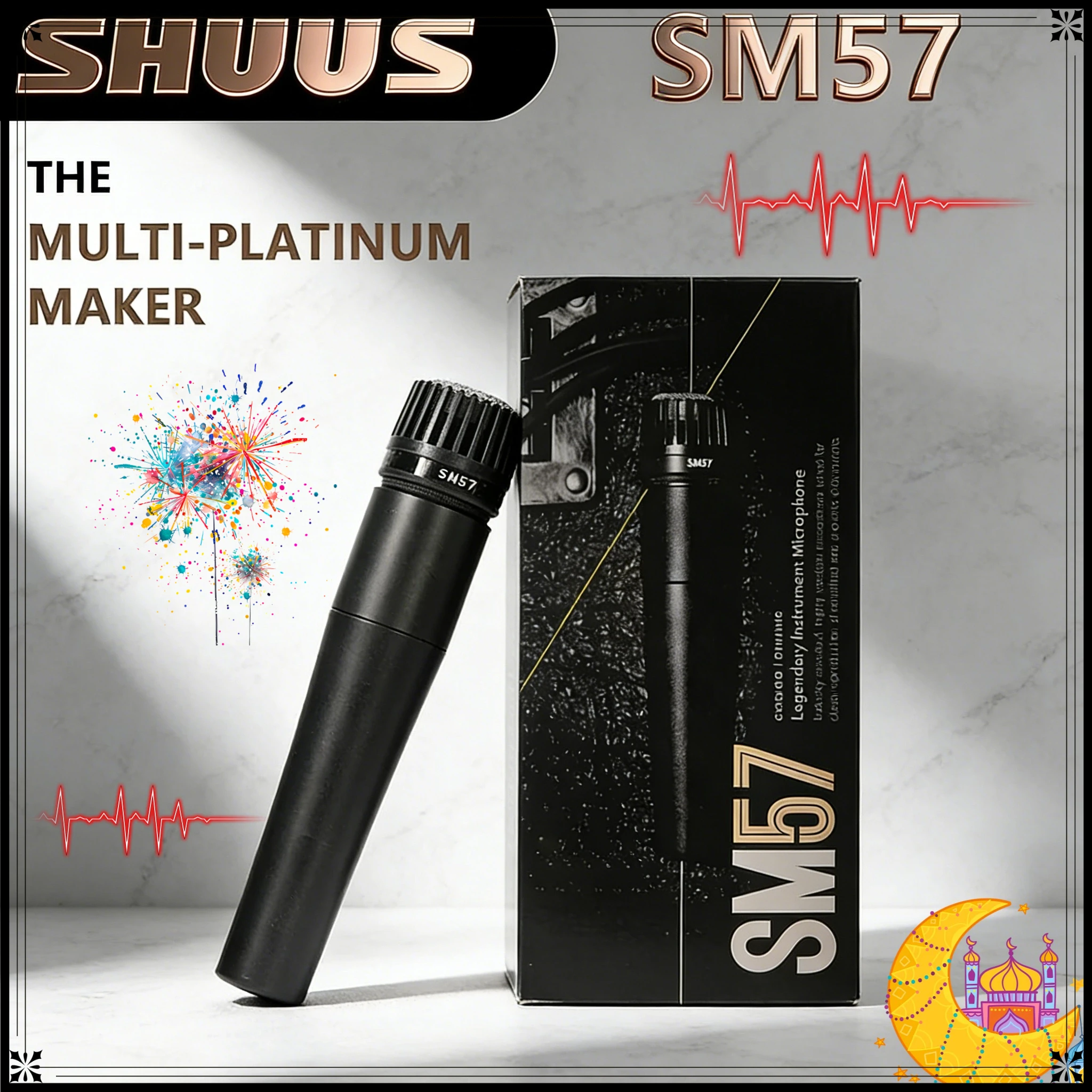 2026new-hot-sm-57-unidirectional-cardioid-dynamic-microphone-instrument-microphonefor-bbox-recording-instrument-recording