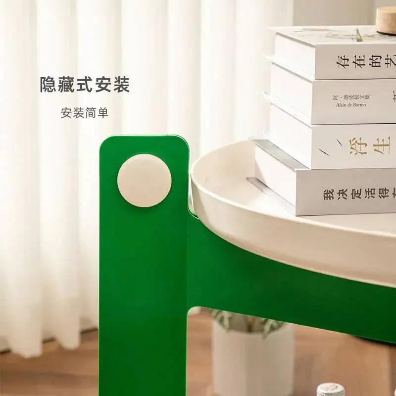 

Nordic Creative Movable Medieval Small Coffee Table Modern Simple Household Small Apartment Sofa Storage Organizer