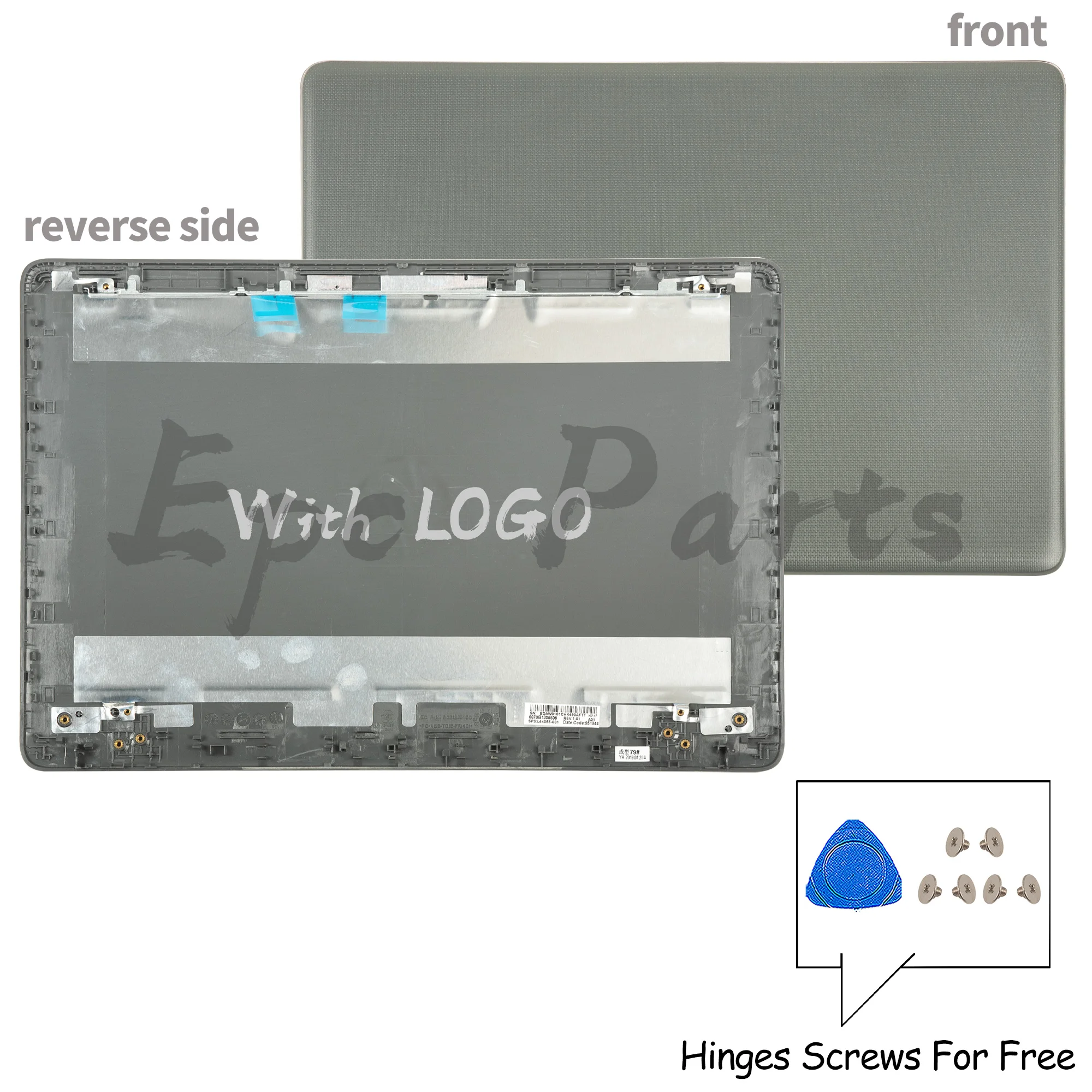 Imagem -02 - Capa Traseira Lcd Moldura Palmrest Bottom Case Reparação Cinza 14 14 Reparação para 14-ck 14-cm 14-dg 14q-cs 240 g7 240 246 g7 L44056001