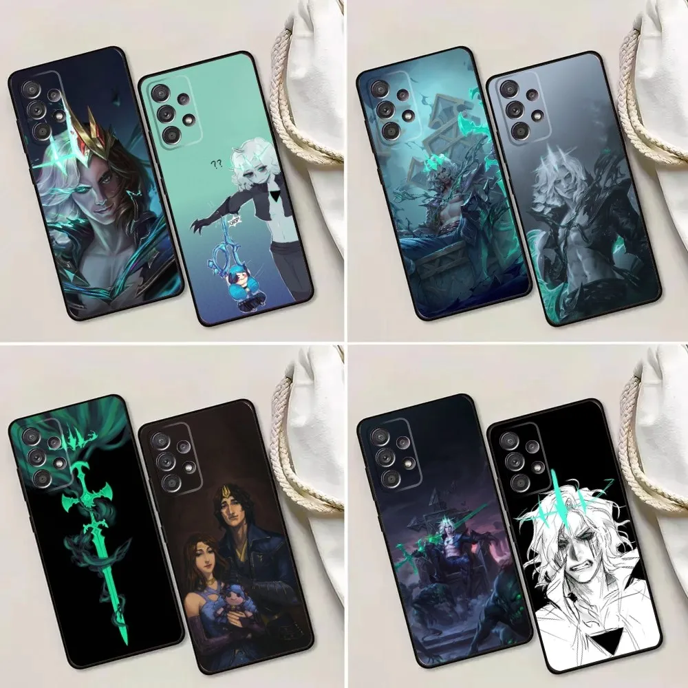 Game L-LOL Viego Phone Case For Samsung Galaxy A13,A21s,A22,A31,A32,A52,A53,A71,A80,A91 Soft Black Phone Cover