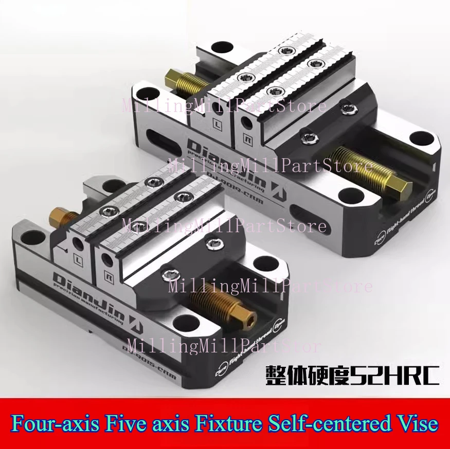 

4-5Axis Fixture Self-centered Vise 0.02mm DJ-9015CRM / 9019CRM DJ-1220CRM DJ-1225CRM Concentric Vise Connection Board DJ-200/250