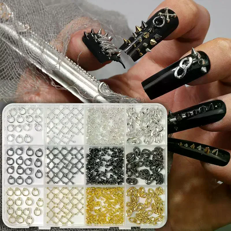 12 grades retro círculo liga p - Nail Art Valentines Day avaliação e preço