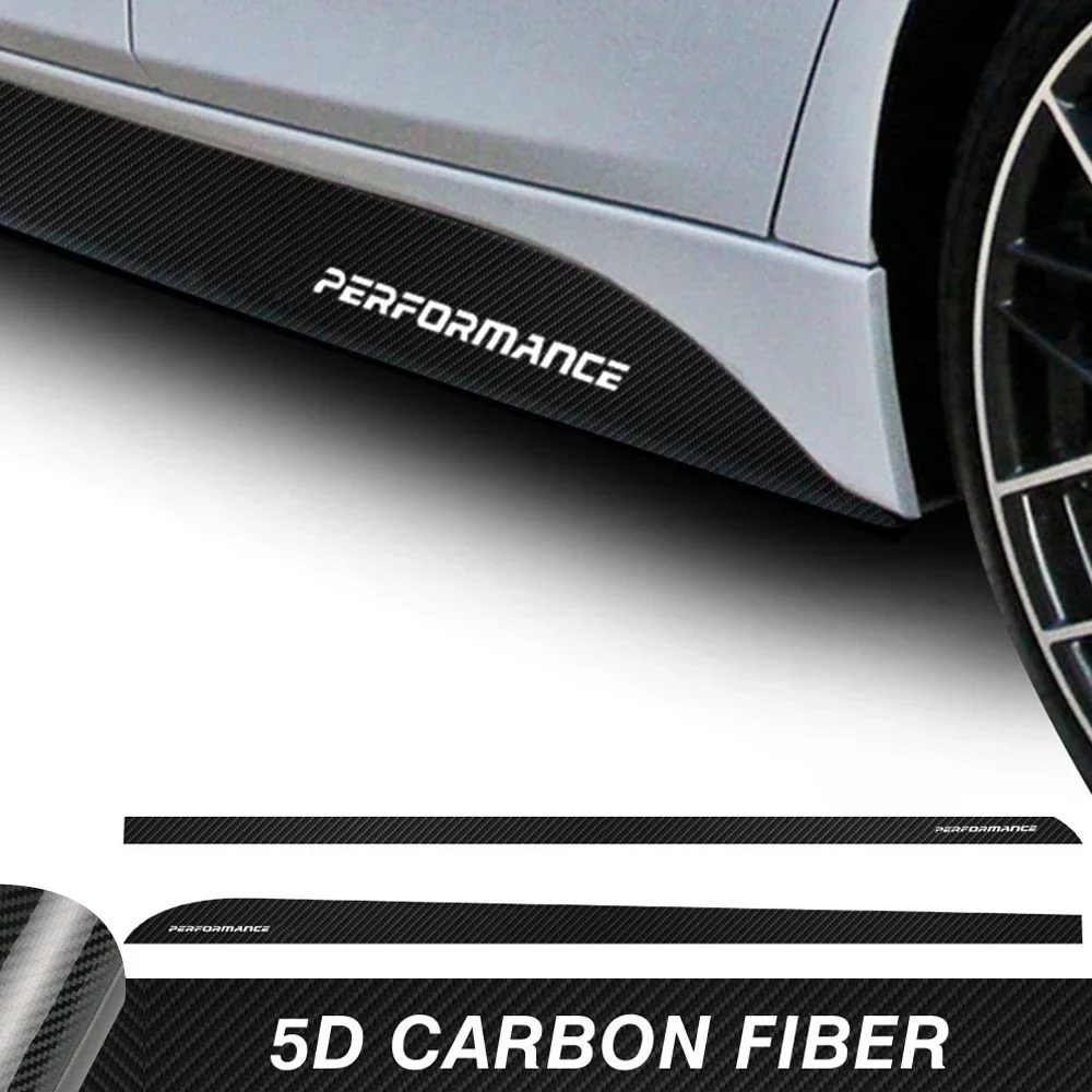 For BMW F30 F31 F32 F33 F22 F23 F15 F85 F10 E60 E61 G30 E90 M Performance Logo Stickers Side Skirt Vinyl Tuning Car Accessories view 3