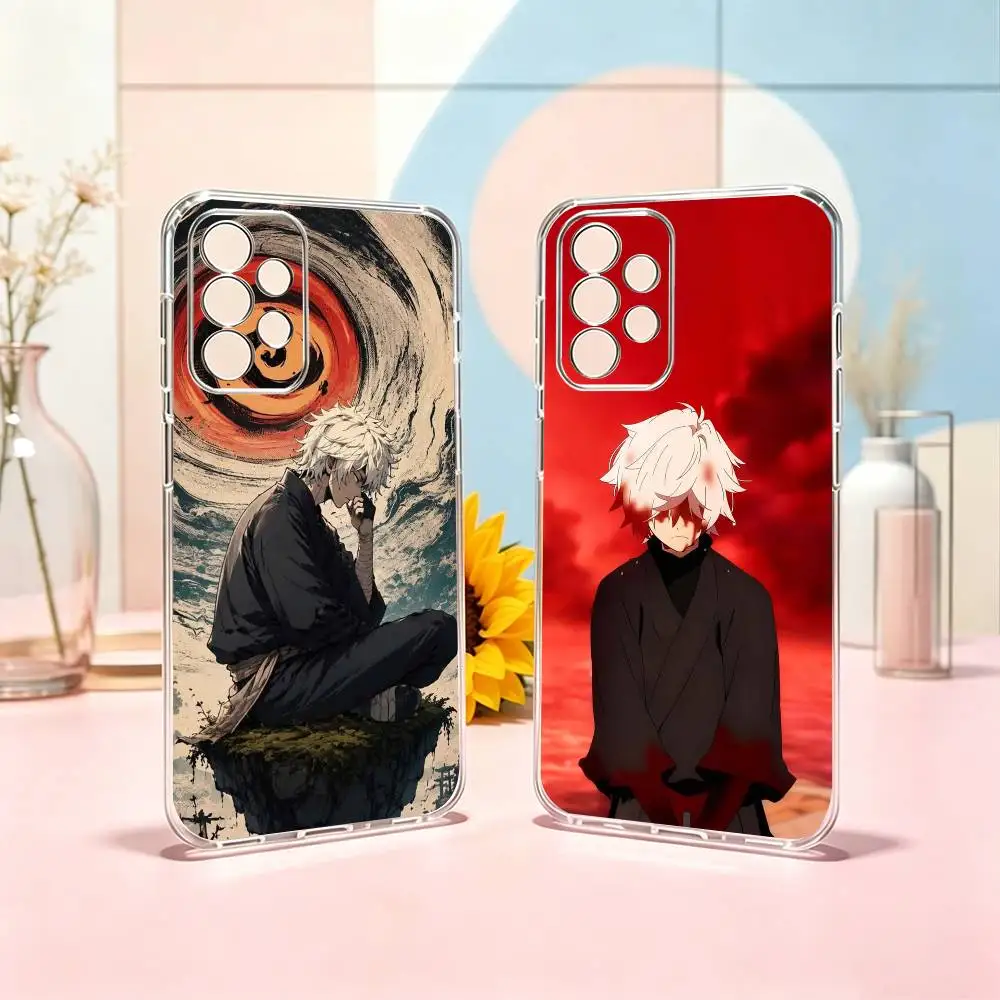 Anime Jigokuraku-U Gabimaru  Phone Case For Samsung S25,S24,S21,S22,S23,S30,Ultra,S20,Plus,Fe Transparent Cover Gift