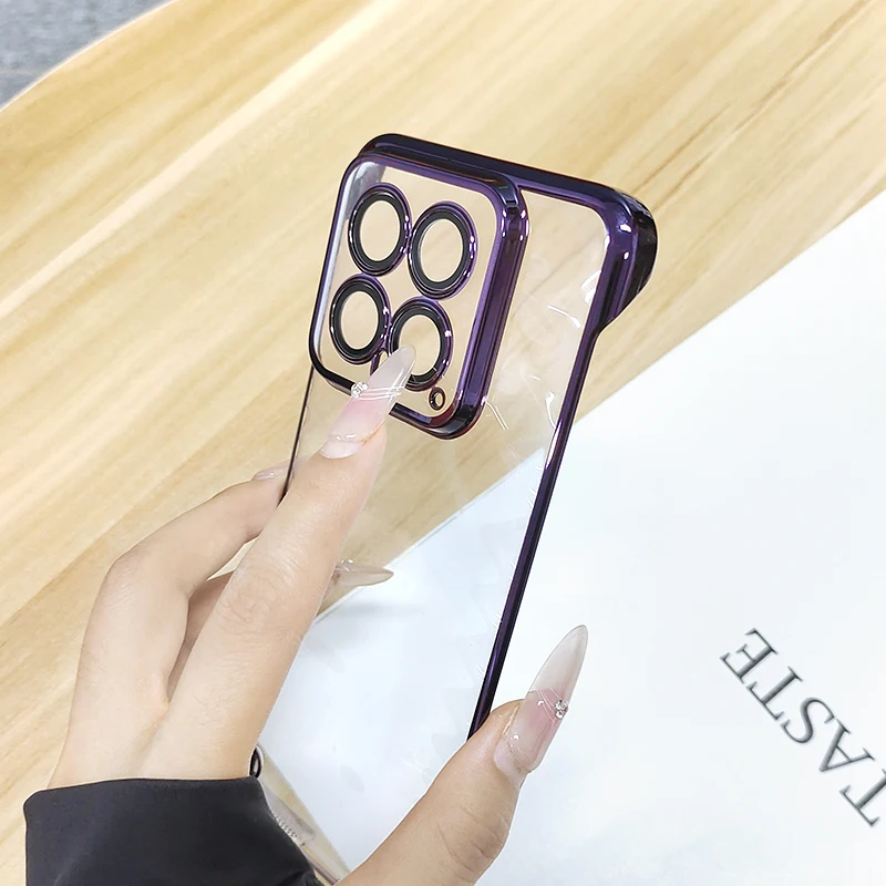 Für Xiaomi 17 Pro Max Objektivschutzfolie Ultradünne Beschichtung Rahmenlose Hülle Für Xiaomi 15 Ultra Klare PC Hartschale Stoßfeste Abdeckung