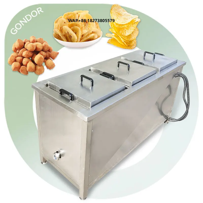 150l Potato Spring Deep Small Batch Freidora De Aceite 6 Industry Fryer Machine