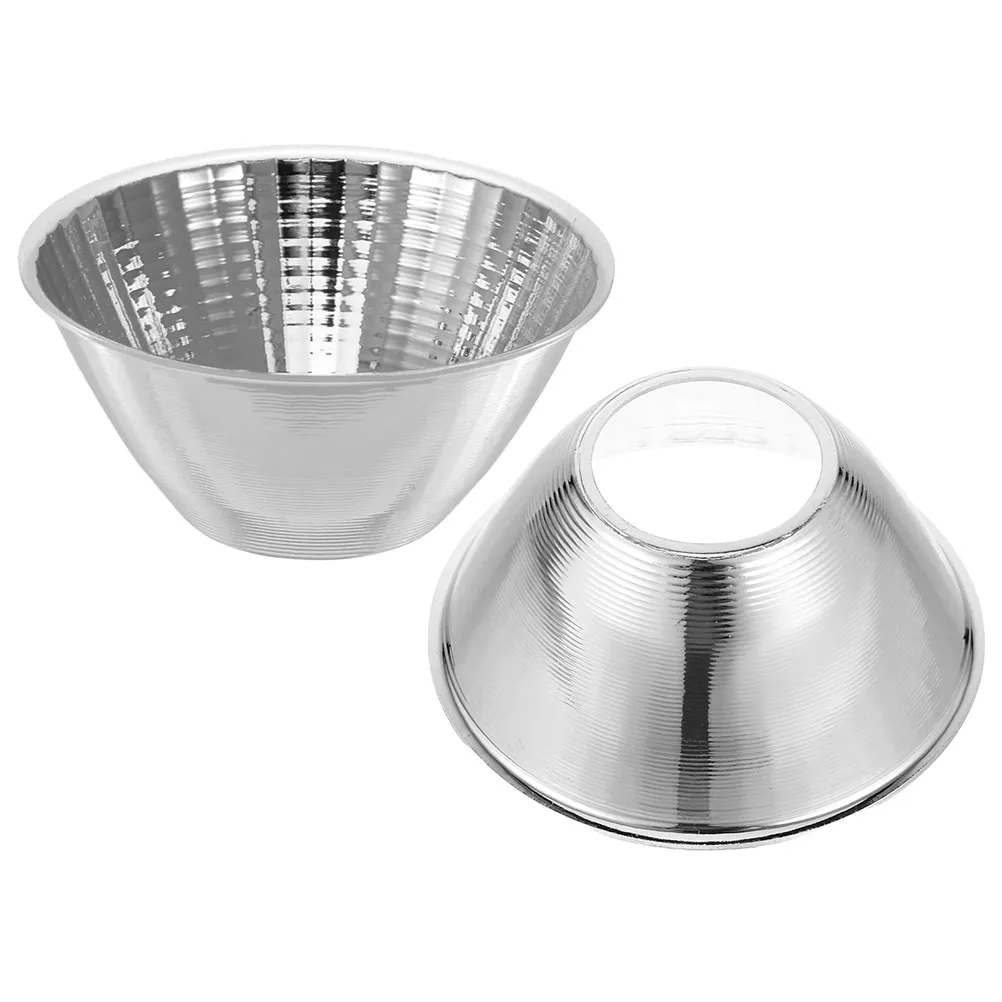 

2Pcs Flashlight Reflector Cup Accessory Spotlight Shade Cap with Diffuser Plate High Brightness Lighting for Outdoor Sports