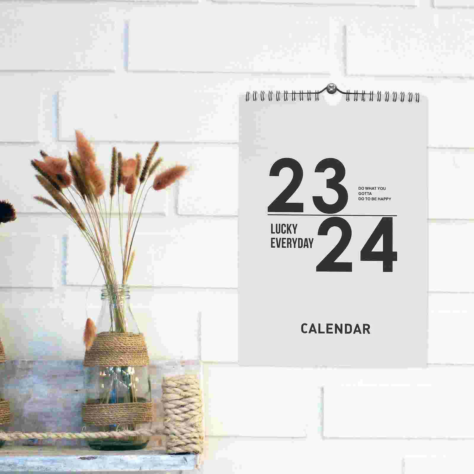 Calendario di pianificazione robusto conto alla rovescia calendario giornaliero da appendere alla parete appuntamento a casa appeso per la scuola dell'home Office