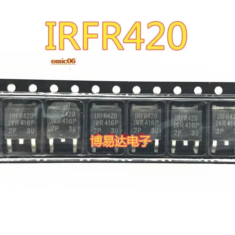

Оригинальный товар, в наличии, IRFR420 FR420 TO-252 IRFR420PBF, 10 шт.