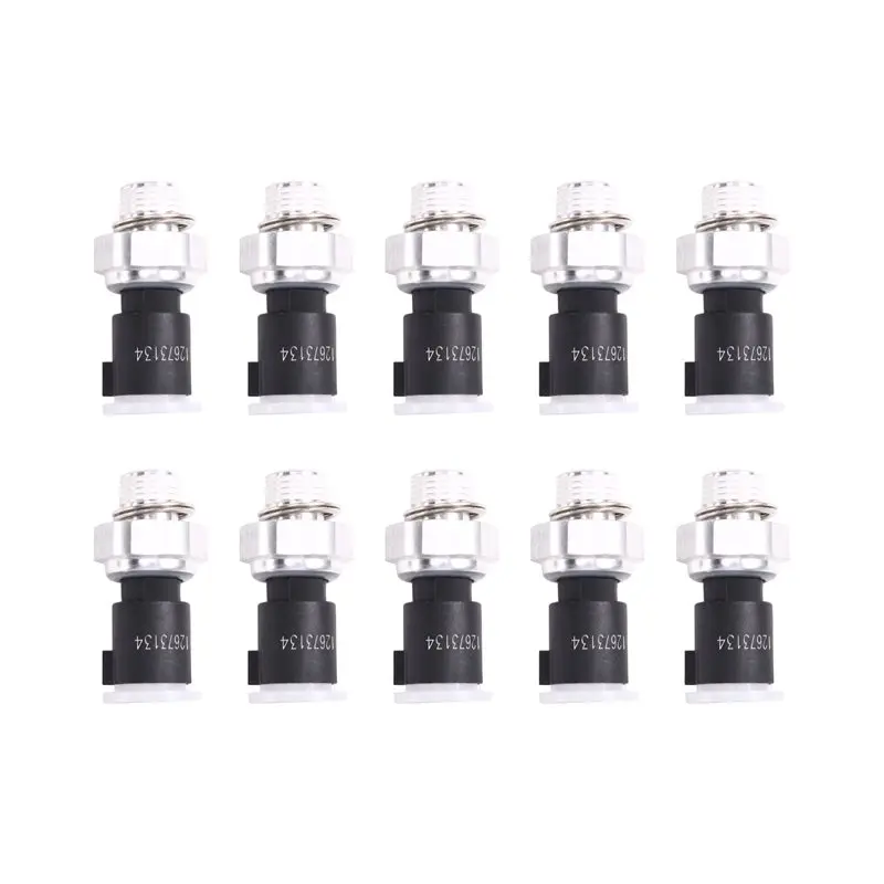 

For Pontiac G8 For GMC Yukon For Buick Cadillac Oil Pressure Sensor Switch 10X 12621234 12673134 12596951