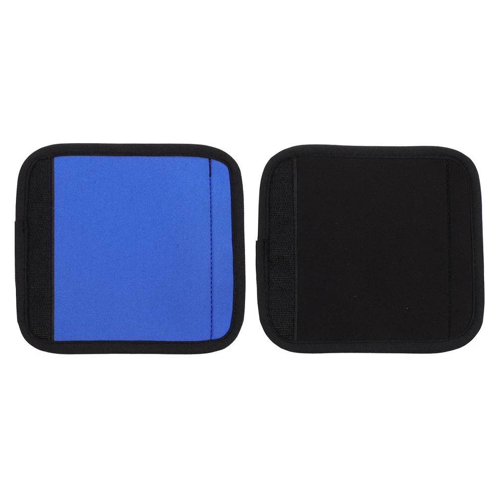 2Pcs Luggage Handle Wraps Neoprene Material Anti-Slip Grip Cover for Suitcase Handle Protection Travel Essential Accessory