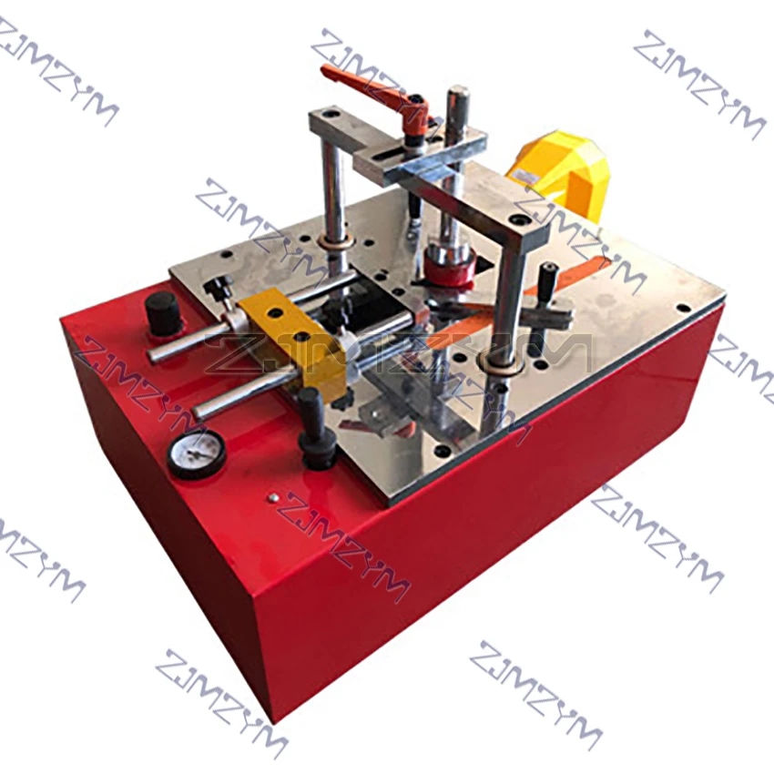 Desktop Pneumatic Nailing Machine For Photo Frame Mounting Corner Nailing Cutting Machine