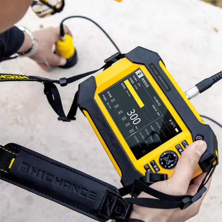 HC-HD851 Portable Floor Thickness Digital Concrete Wall Thickness Detector, Scanner