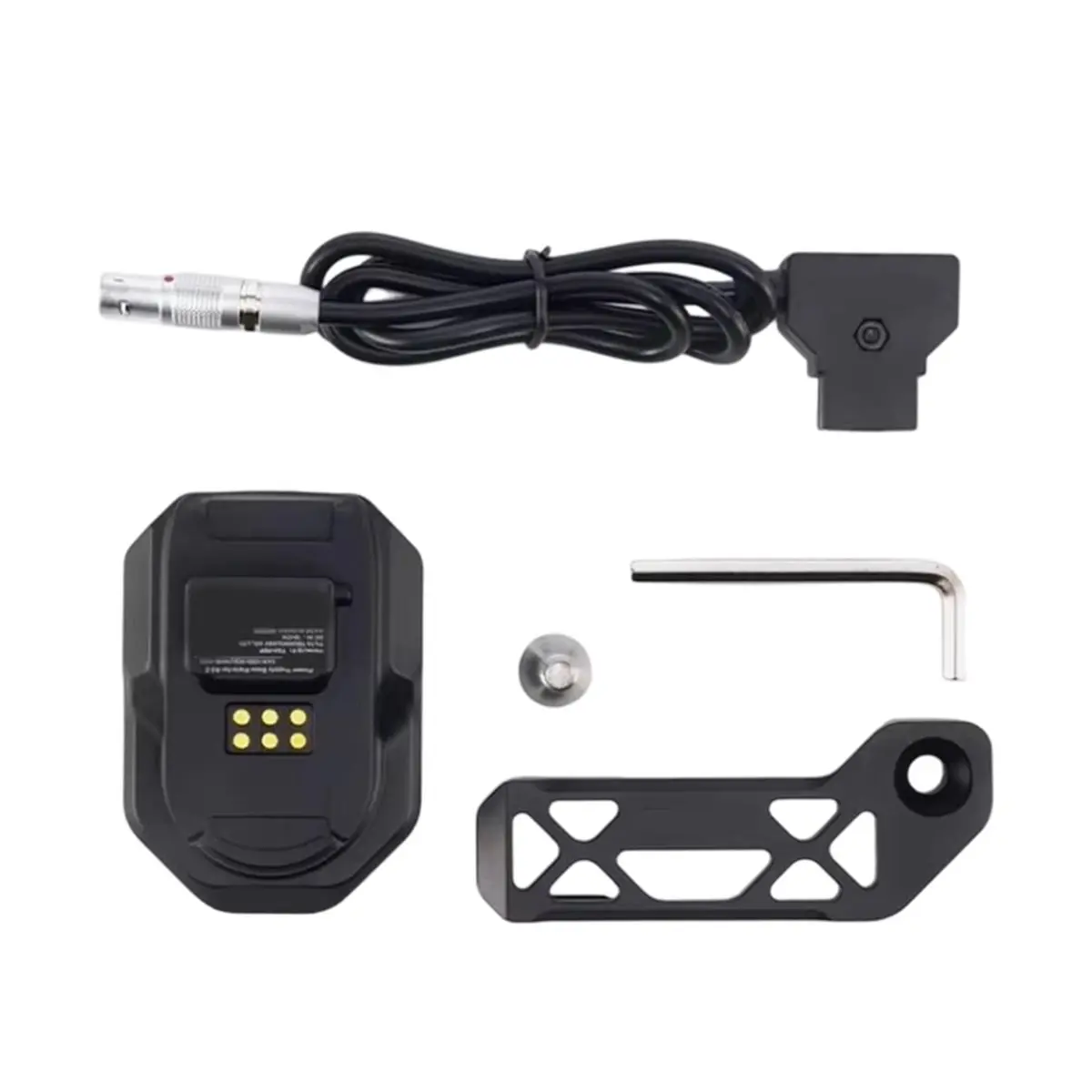 Power Supply Base Plate for Security P-Tap 2-Pin Power Supply Base for I Ronin Aluminum Alloy