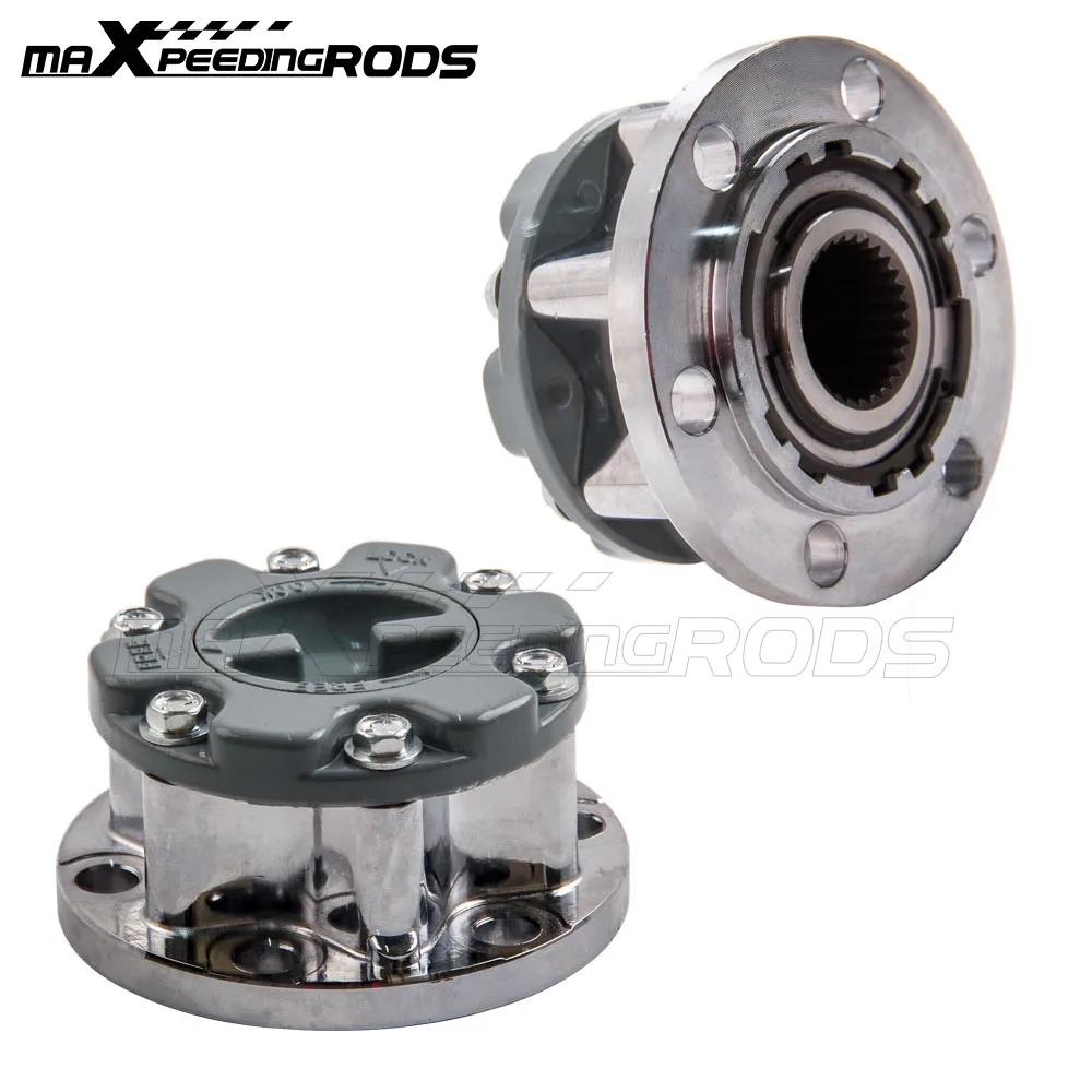 2 PCS Wheel Locking Hub for  for Mitsubishi Triton, L200 4x4, PAJERO MONTERO 1991-2000 MD886389 6 Bolts