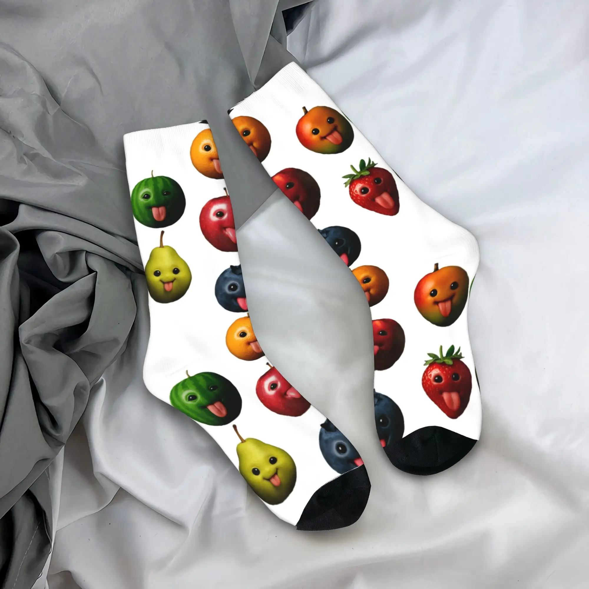 مضحك سخيف AI أبل الجنرال Z ميمي BrainRot الفكاهة اللسان خارج الجوارب جوارب عدم الانزلاق النساء الرجال الجوارب جودة الشتاء تسلق جورب