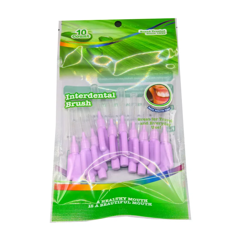 70 Stück Interdentalbürsten in verschiedenen Größen, extra weiche Zahnreinigungsbürsten, Zahnspangenbürsten, Zahnseide, Zahnstocher – Detail 11
