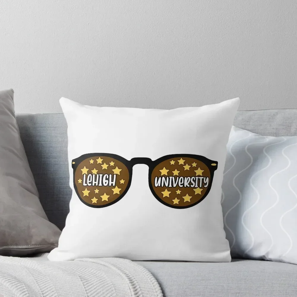 Lehigh Sunglasses Throw Pillow Christmas Covers For Cushions Sitting Cushion Christmas Throw Pillows Covers pillow