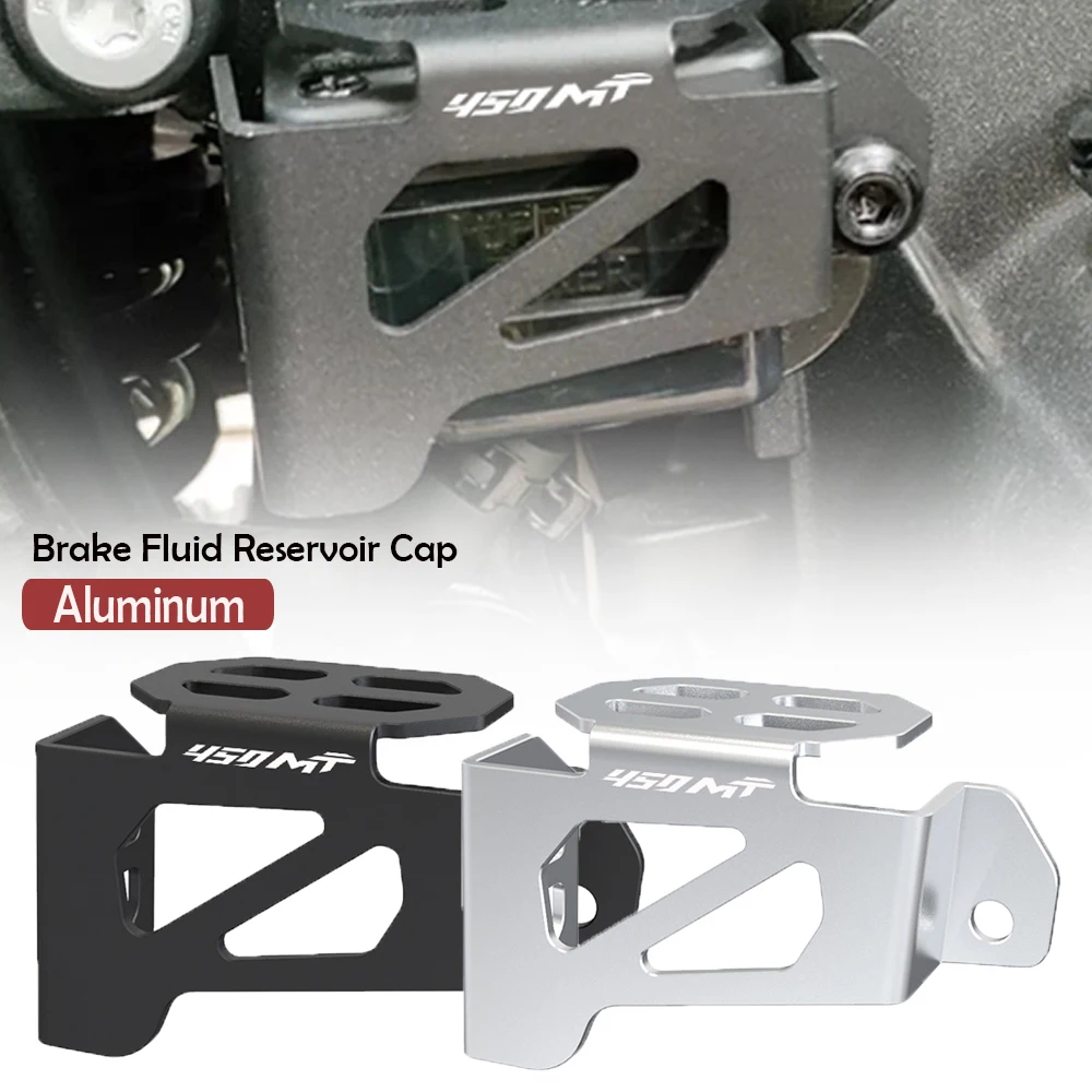 

For CFMOTO CF MOTO 450MT 450 MT CLC450 450SR 450SS 450NK 450SRS Rear Brake Fluid Reservoir Cover Protection Oil Cap Guard