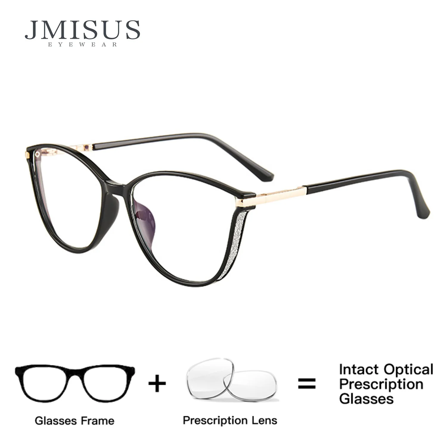 

JMISUS New Arrivals Square Prescription Glasses Handmade Acetate Butterfly Photochromic Myopia Optical Eyewear for Women