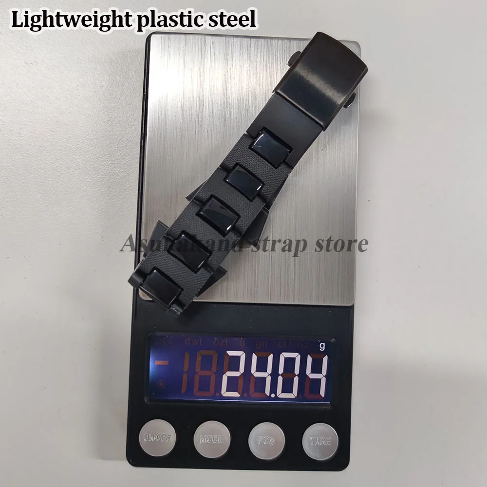 16mm Plastic Steel Strap Watch Band for Casio for G-SHOCK for DW6900 DW9600 GA2100 GW-M5610 Light Weight Men Watch Accessories