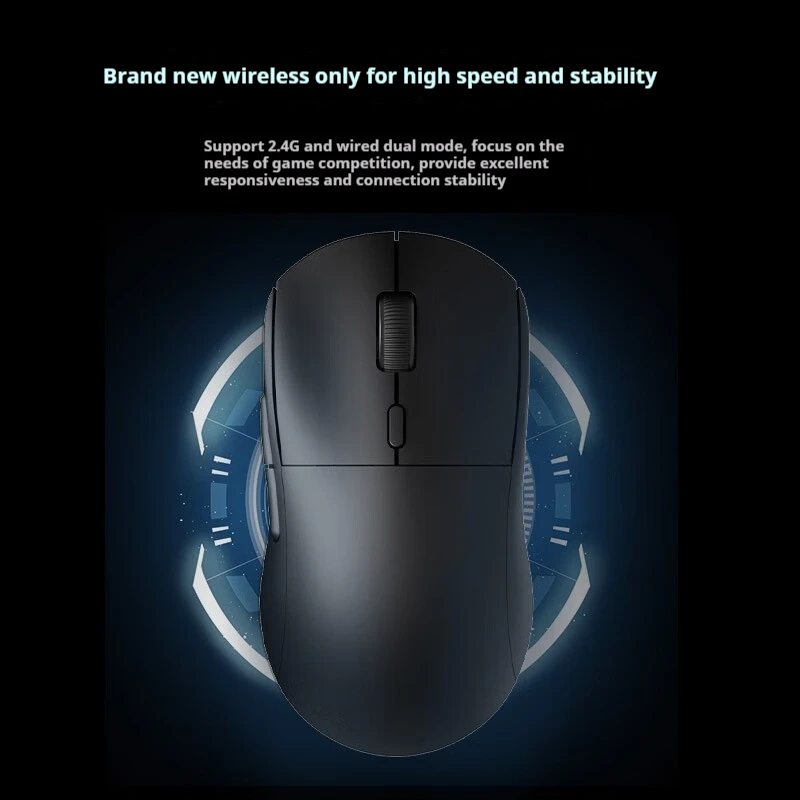 

AJAZZ Aj199 Mouse Game Wired /2.4G Wireless Dual-Mode Mouse Paw3395 Desktop Laptop about 60G Lightweight E-sports Mouse