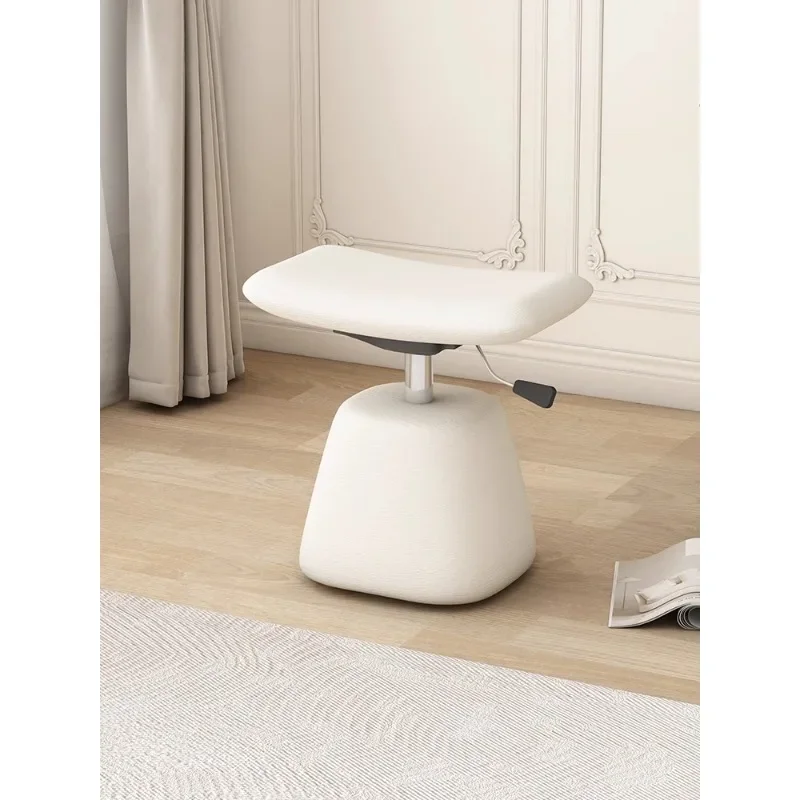 Light luxury and high-value stool, dressing chair for girls' bedroom, dressing stool, simple dressing table,