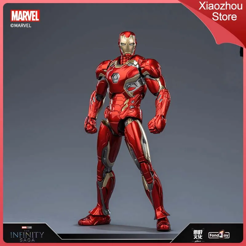 

100% натуральная 1/12 Железный человек Mk45, гаражный комплект, фигурки, рост 15,5 см, Marvel, соблазнительные подвижные модели, подарок на день рождения для мальчика