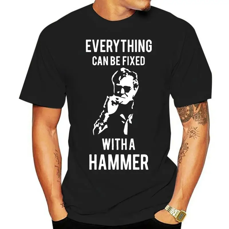 

Jeremy Clarkson Hammer Fix Short Sleeve Mens T-Shirt