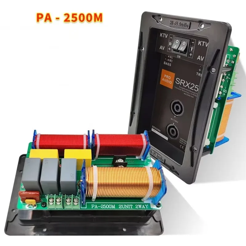 Y45A-Stereo Filter Geräte 800 W 2 Weg Hifi Höhen Bass Frequenz Teiler Home Video Sound Hause Lautsprecher DIY