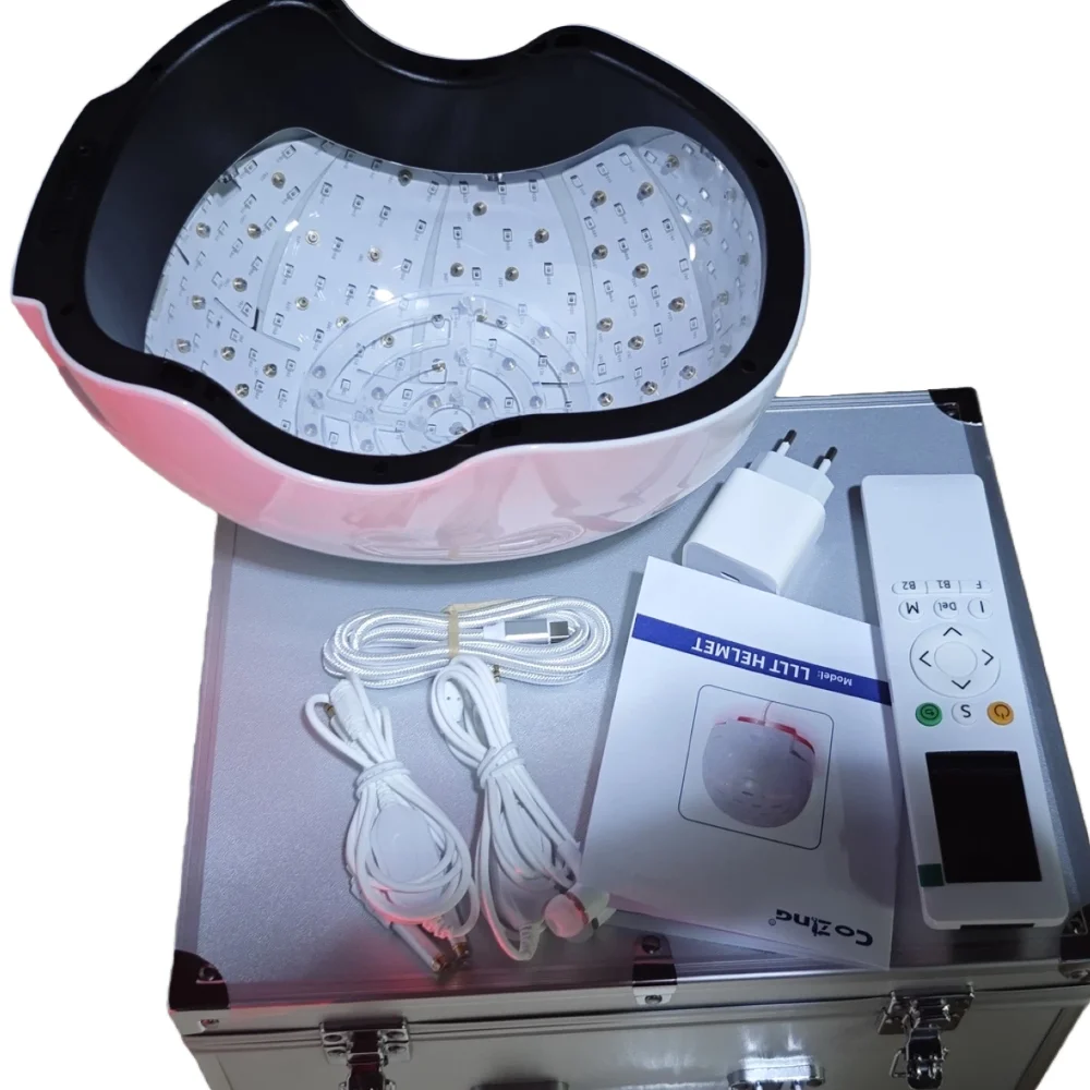 

Professional 6750mW Laser Hair Growth Cap, 90 Laser Diodes & 210 LEDs LLLT Therapy for Hair Regrowth Anti Hair Loss