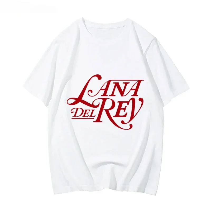 Lana Del Rey Harajuku Casual Anime T-shirt Hip Hop Manga/comic Tshirt Cute Cartoon 100% Cotton Tee-shirt Print Men Women T Shirt