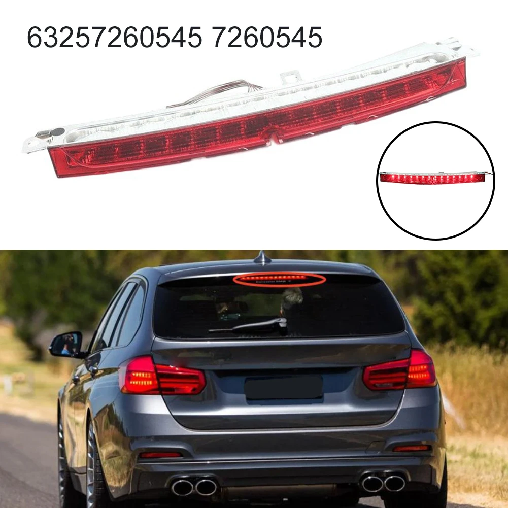 Car Rear Lighting Stop Lamp Replacement For Night Visibility 43*3.5*7.7CM ABS Plastic Housing Direct Fit Replacement