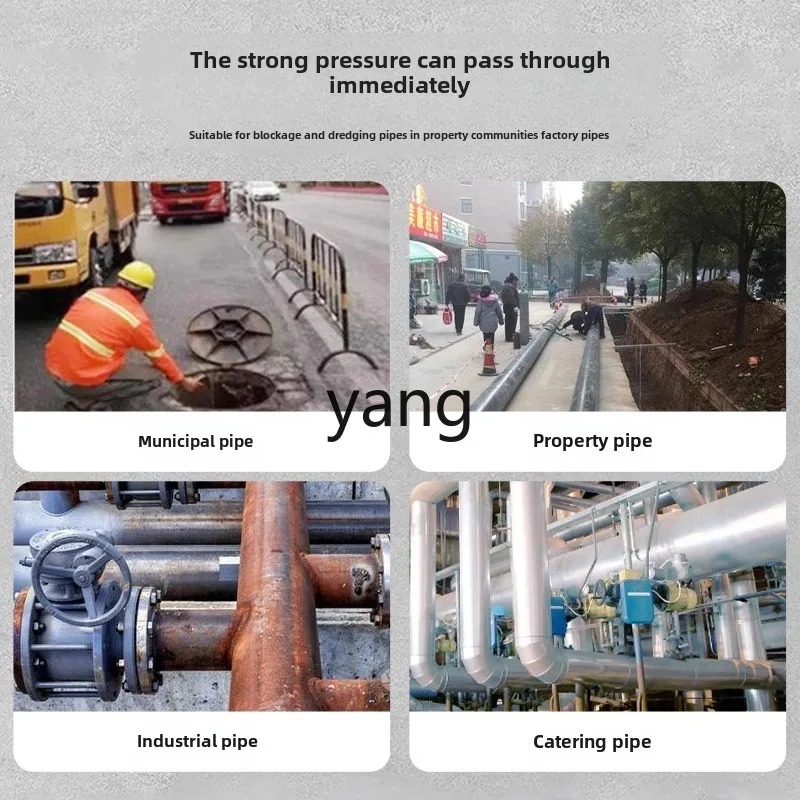 LMM  high pressure pipeline dredging machine sewer property water gun cleaning machine equipment