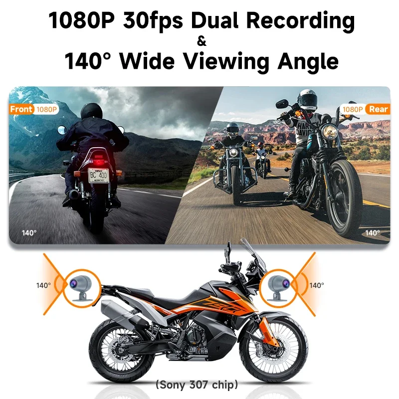 Spedal 6.86 Inch Touch Screen Display Rigorous Tyre Pressure Safety Monitoring Motorbike Motorcycle Carplay For Travel Safety