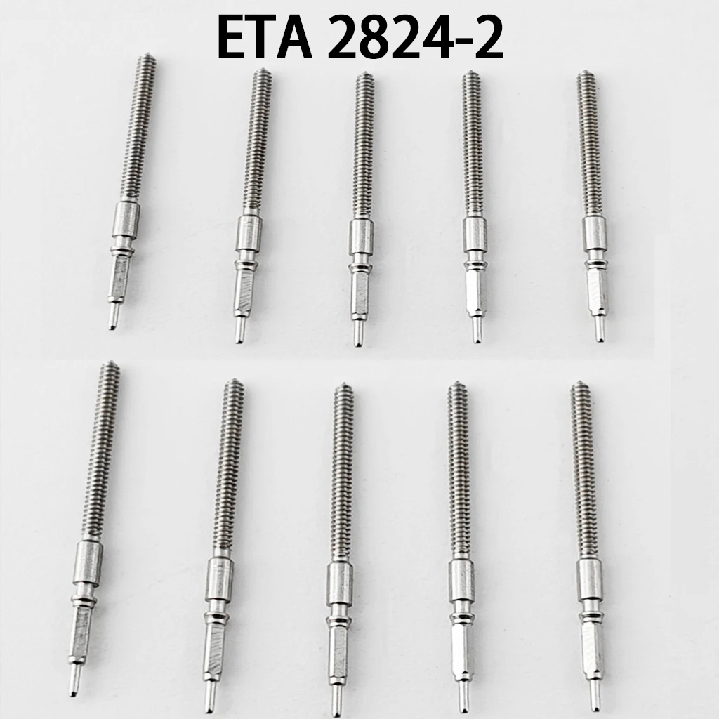 ETA 2836-2 2824-2 メタルウォッチ巻きステム交換スチールクラウン