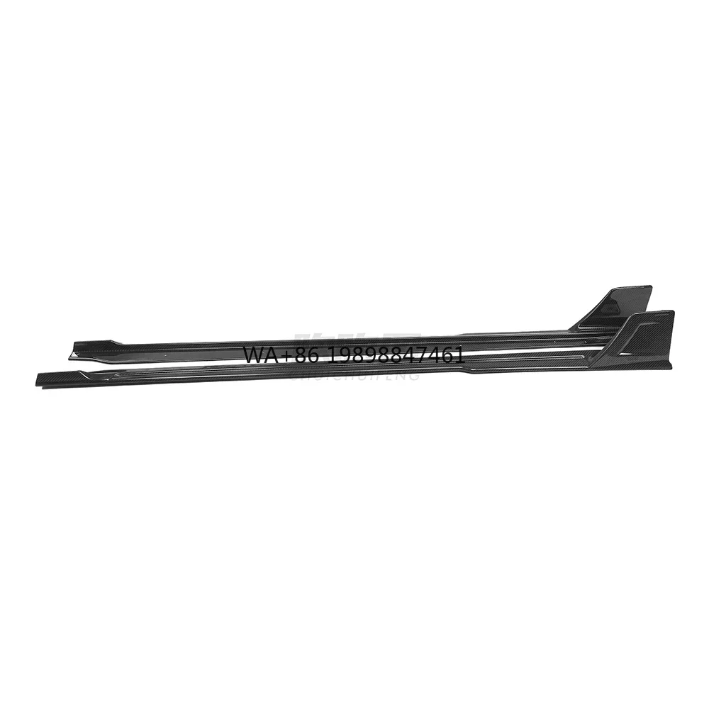 

AE Style Real Dry Carbon Fiber Car Body Kits New for BMW M2 G87 2023+ Side Spoiler and Side Skirt Bumper Custom 2023+
