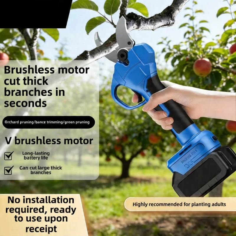 

Электрические ножницы для обрезки деревьев, мощные садовые ножницы для обрезки фруктовых деревьев, литиевые электрические ножницы для обрезки веток, инструменты для обрезки деревьев.