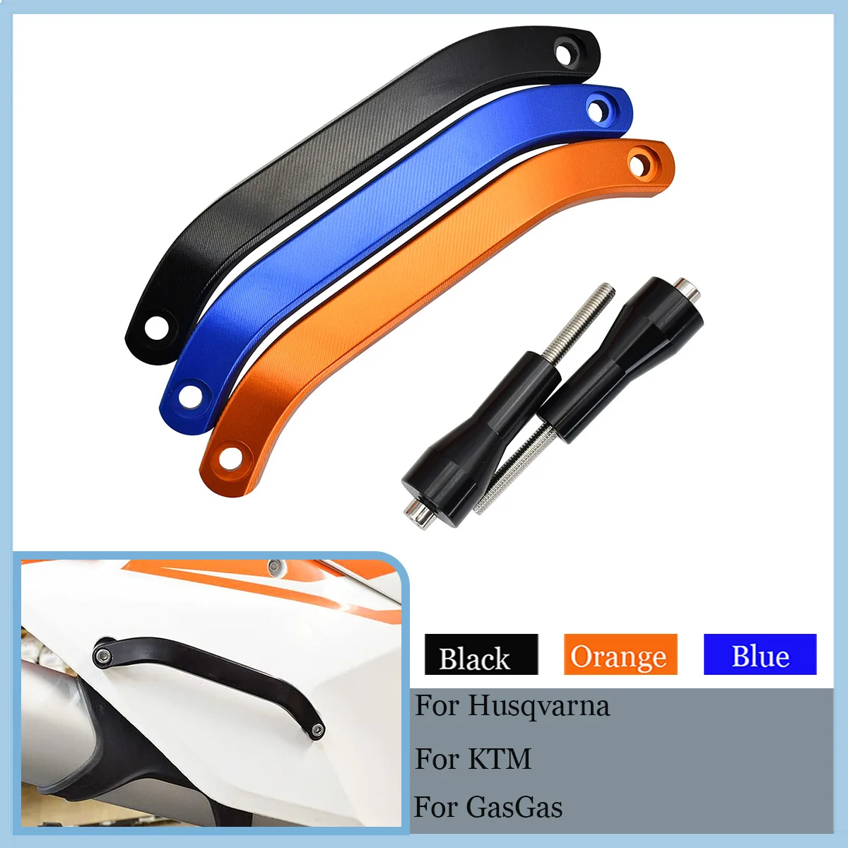 

Motorcycle CNC Rear Passenger Seat Grab Handle For Husqvarna FC FE FX TC TE TX For KTM SX SXF EXC EXCF XC XCF XCW 2020 2021 2023