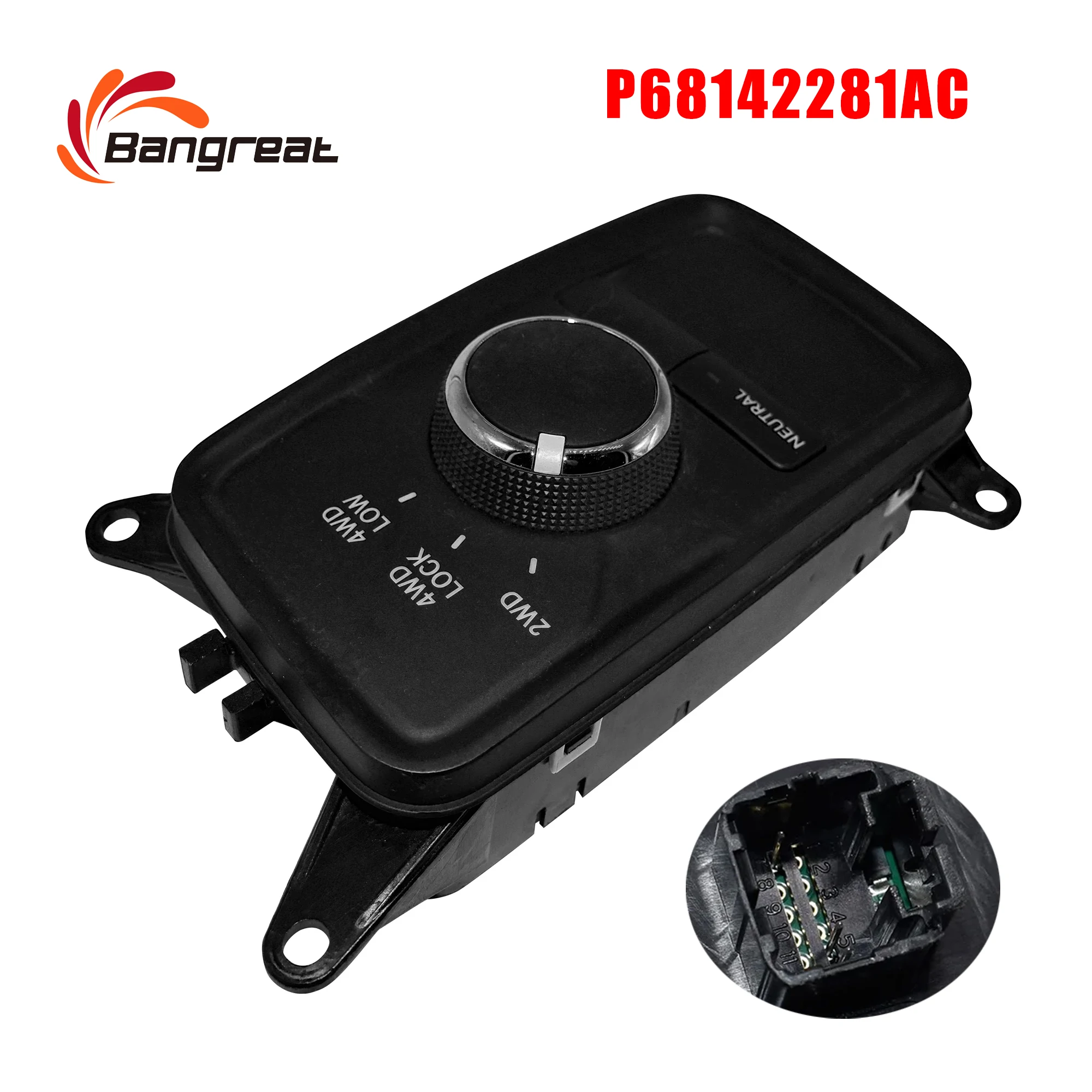 Car accessories Transfer Case Control Switch P68142281AC 68142281AC Fit For Ram 1500 2500 3500 4500 5500