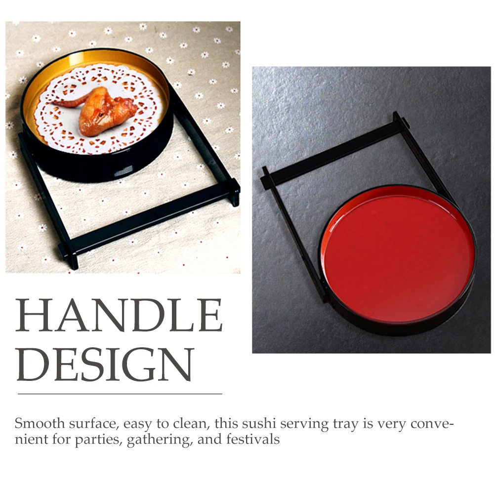 

Tempura Basket Food Serving Tray Sushi Dish Snack Gift for Lovers Trays Plastic Tableware