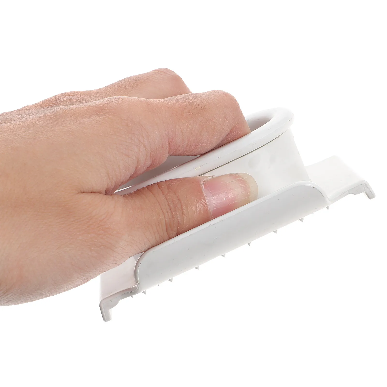 Multifunctional Kitchen Hand Protector Finger Guard Peeler Protector Plastic Anti-Rust PP Finger Safety Tool for Cutting Grating