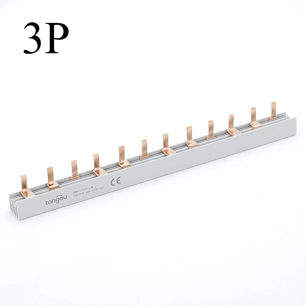 Copper Busbar 1P/P/3P/4P/DPN for Distribution Box Circuit Breaker PIN TYPE MCB Connector Busbar Breaker Combing Terminals