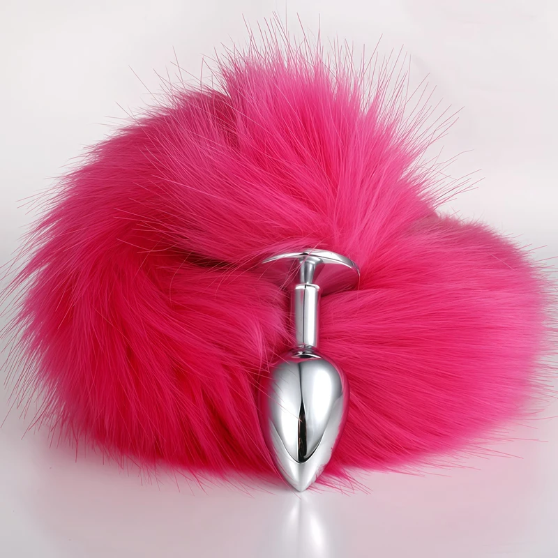 Metal Butt Plug Set 5 Sizes Fox Tail Bullet Shaped Anal Dilator Intimate Toy For Women Exotic RolePlay Sexy Game Adult Accessory image 6