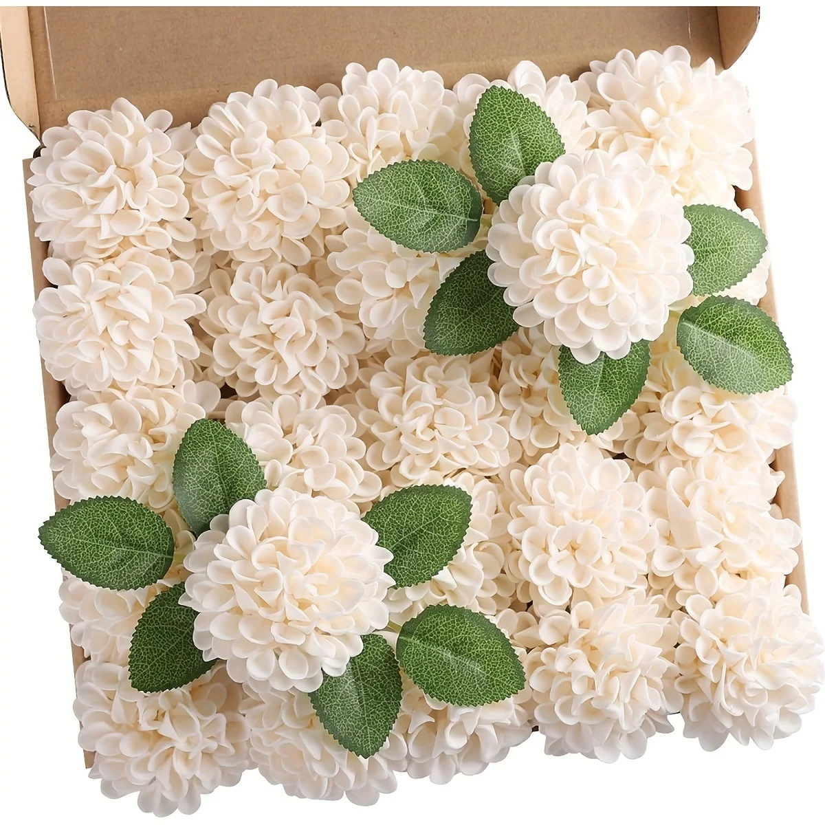 10/25pcs Artificial Foam Hydrangeas with Stems for DIY Wedding Bouquets Bridal Shower Centerpieces Floral Decor Party Home Decor