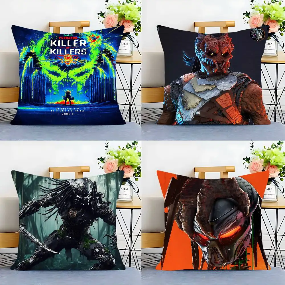 غطاء وسادة من فيلم P-Predator Badlands غطاء وسادة قابل للإزالة وقابل للغسل - كتان ناعم لجميع المواسم