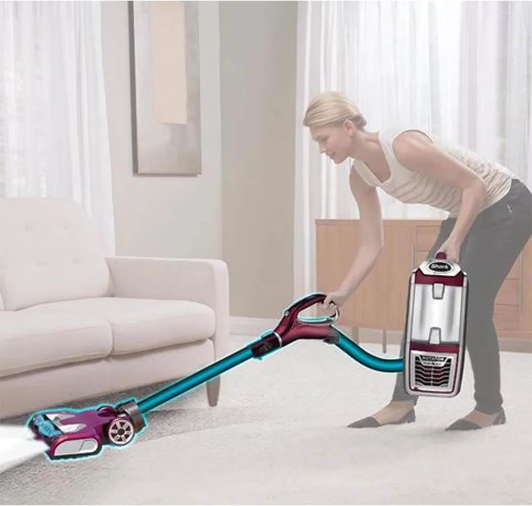 Shark NV752 Rotator Powered Lift-Away TruePet Odkurzacz pionowy z filtrem HEPA, dużą pojemnością na kurz, reflektory LED